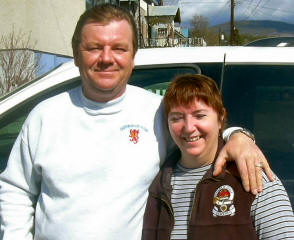 Billy and Debbie Robb on their 20th Wedding Anniversary