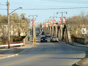 The famous 9 span bridge